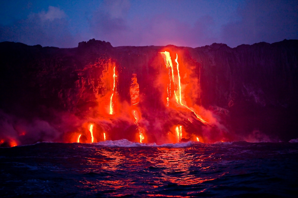Kilauea volcano  (Hawaiʻi, U.S.A)