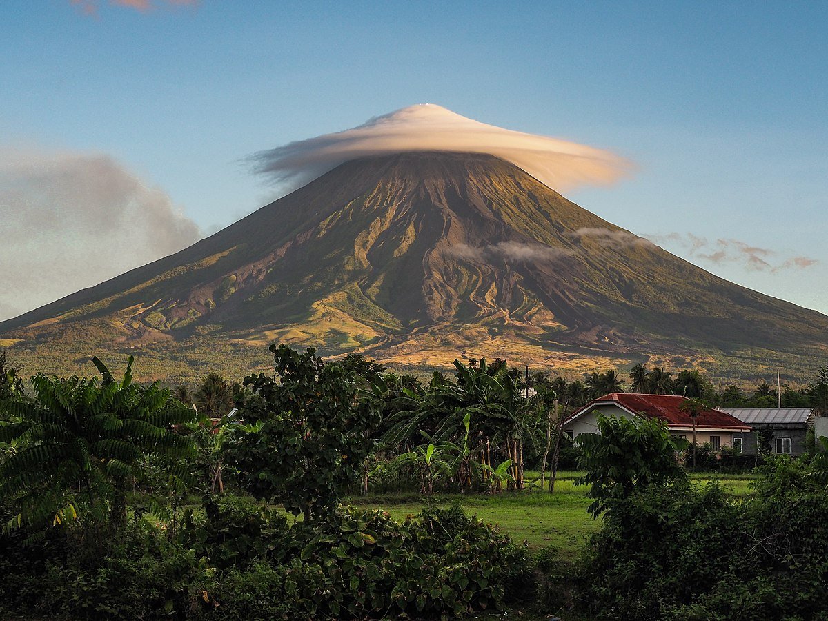Mayon Volcano, the Philippines