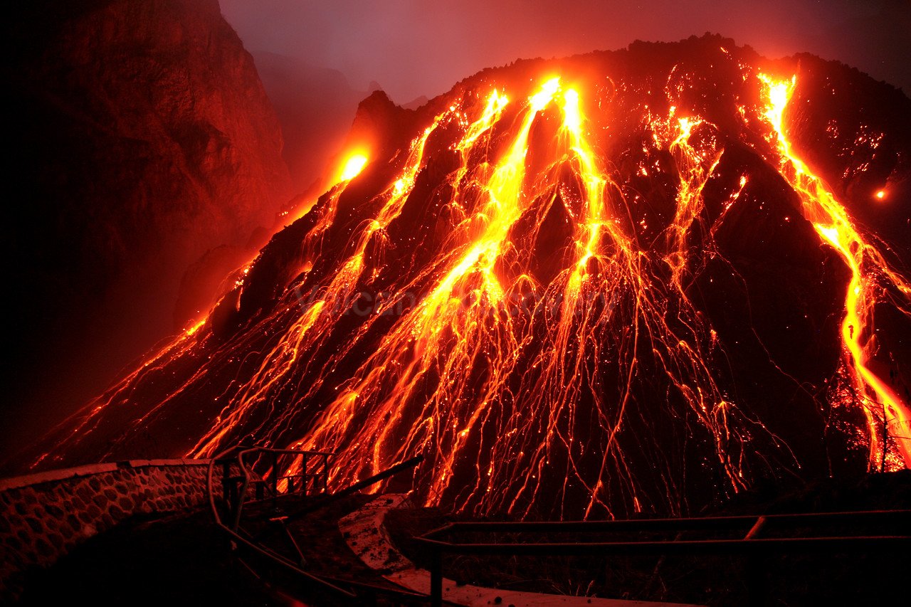 Kelud Volcano, Indonesia