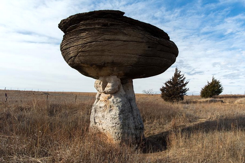 The Mushroom Rocks in Egypt