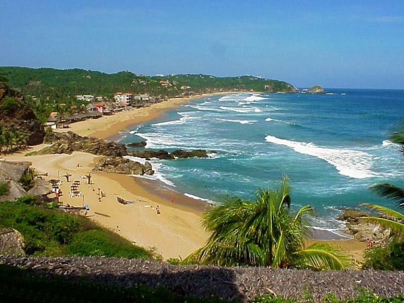 Playa Zipolite In Mexico