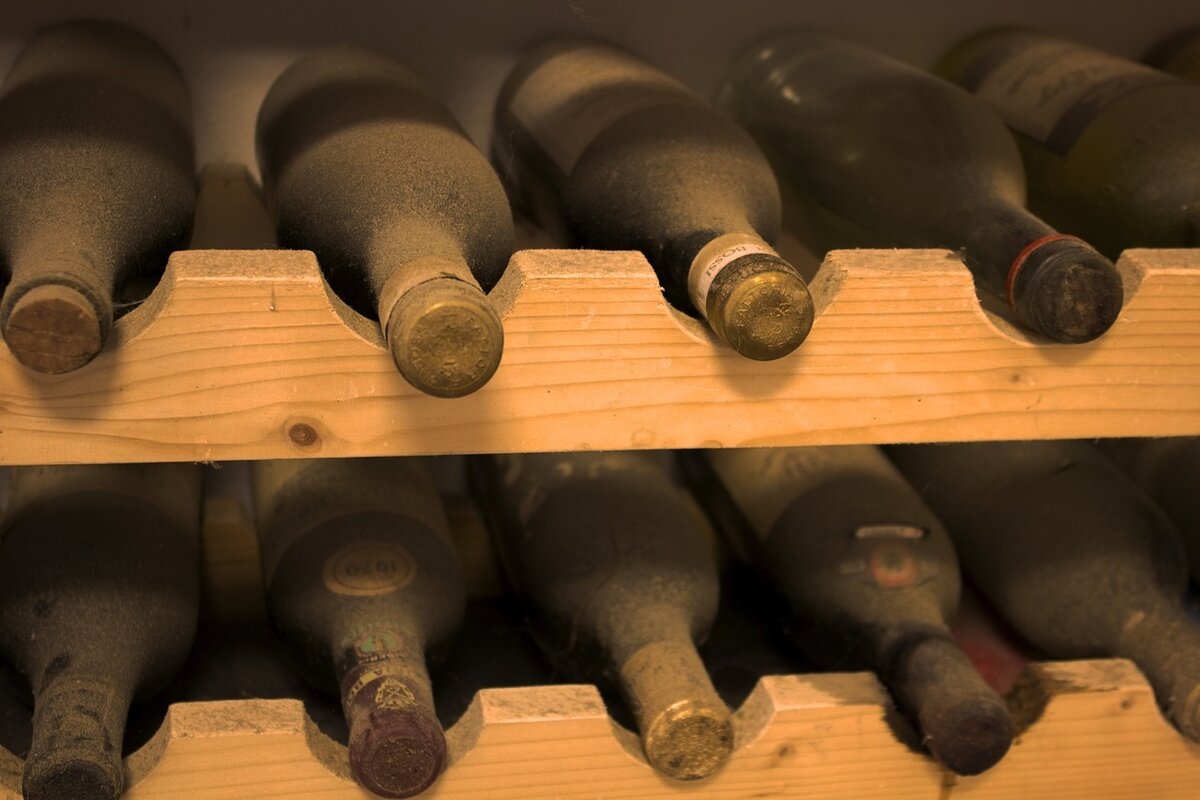 Corked Bottles Are Always Stored Laying Down