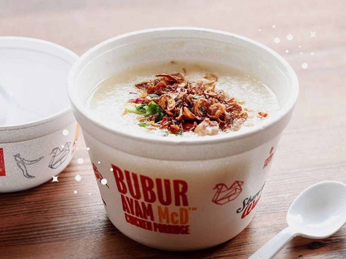 Bubur Ayam, McDonald’s Indonesia