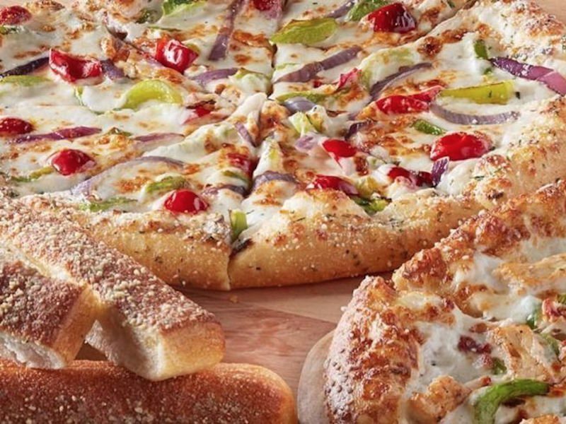 Marmite Stuffed Crust Pizza, Pizza Hut New Zealand