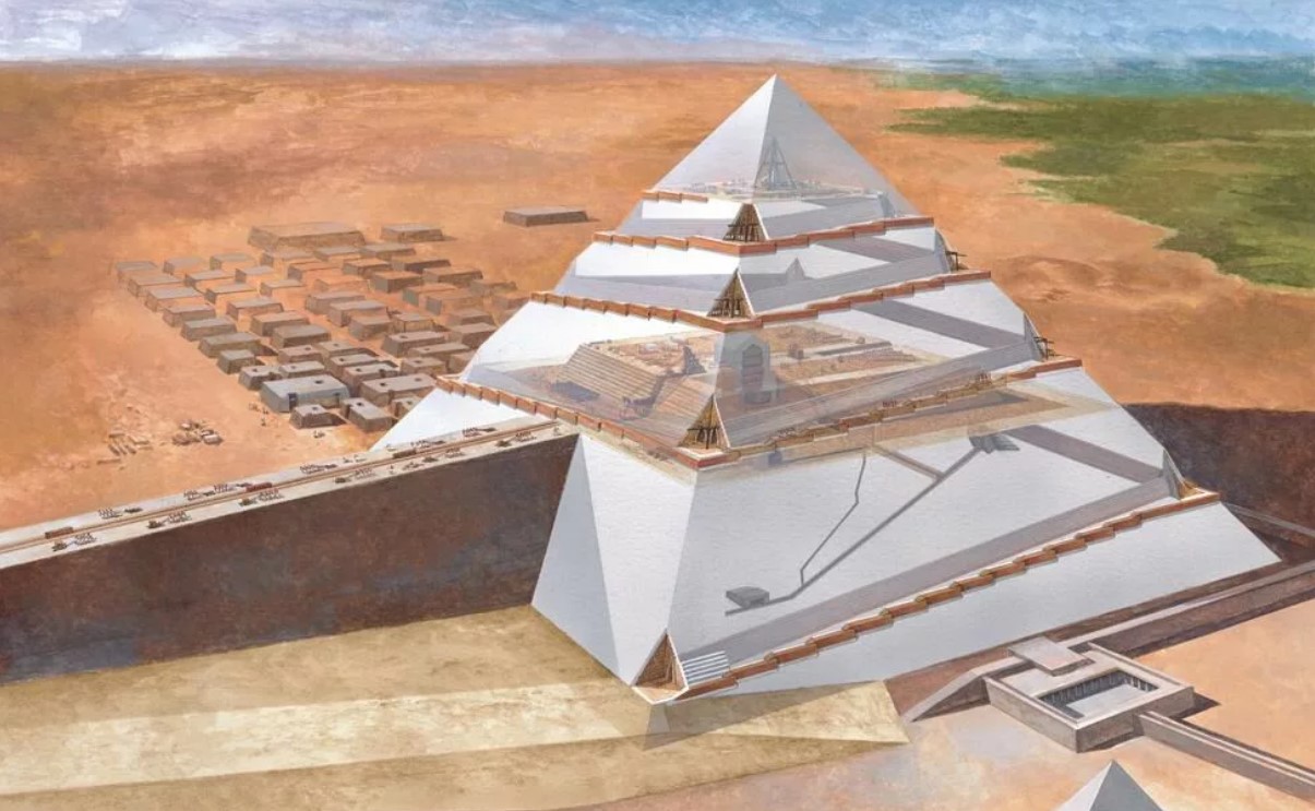There are Many Controversies about the Construction of the Giza Pyramids