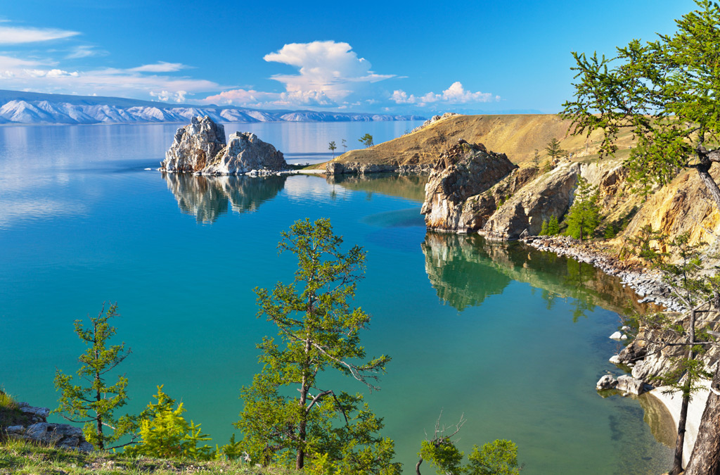  Lake Baikal, Russia — 1,642 meters