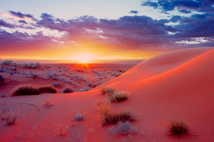 The Great Sandy Desert is the second-largest desert in Australia