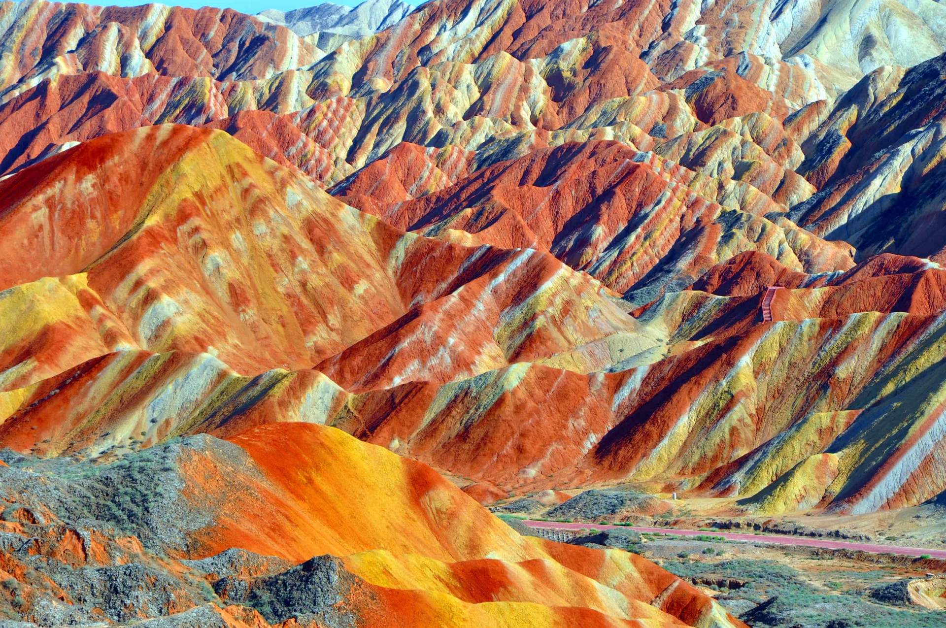 Zhangye Danxia National Geological Park, China