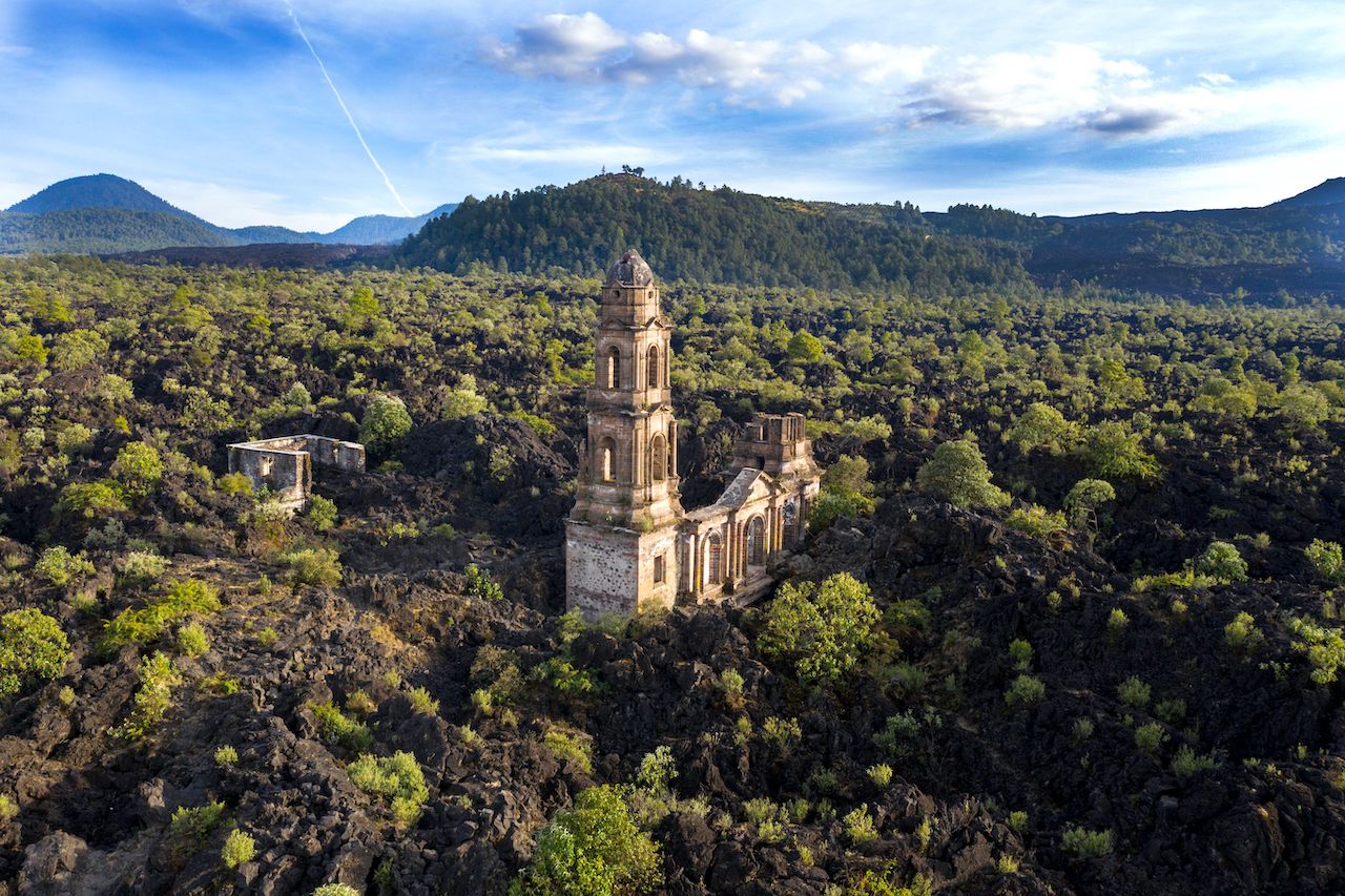 San Juan Parangaricutiro, Mexico