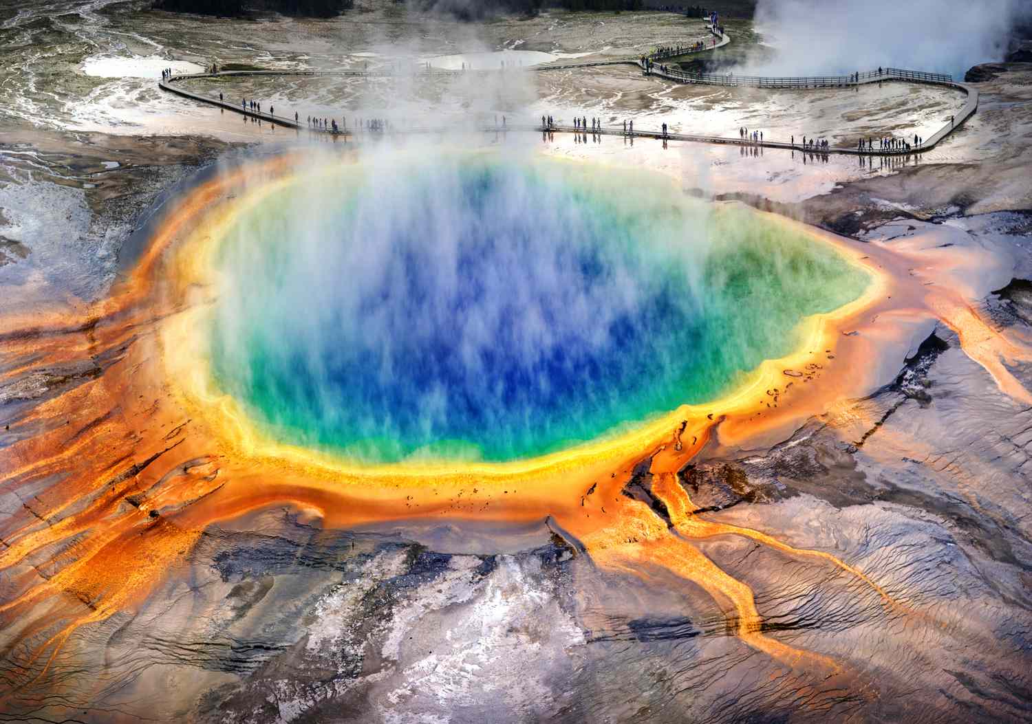 Grand Prismatic Spring, The USA