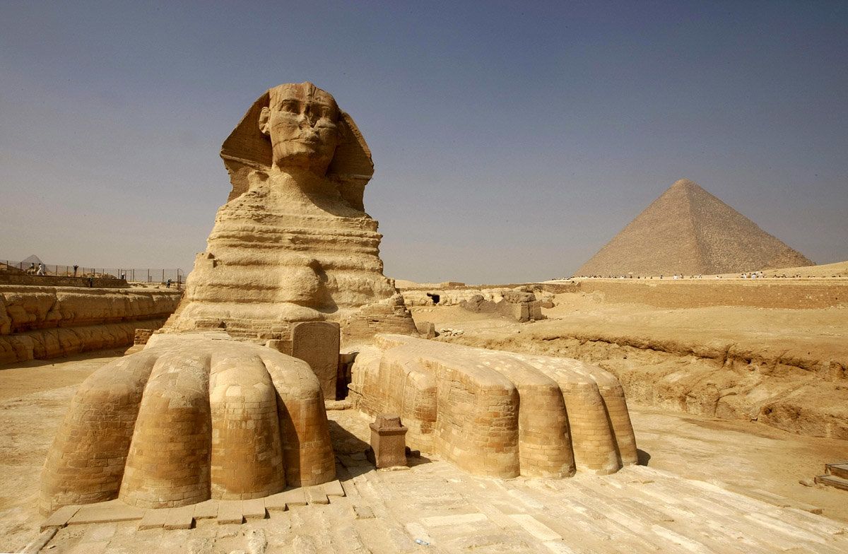 When was the Sphinx built?
