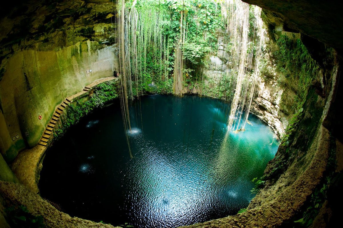 Cenote, Underground Natural Spring in Mexico
