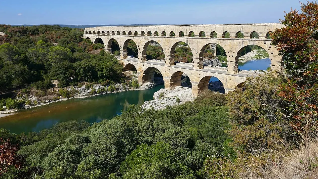 Pont du Gard, Gard River, France