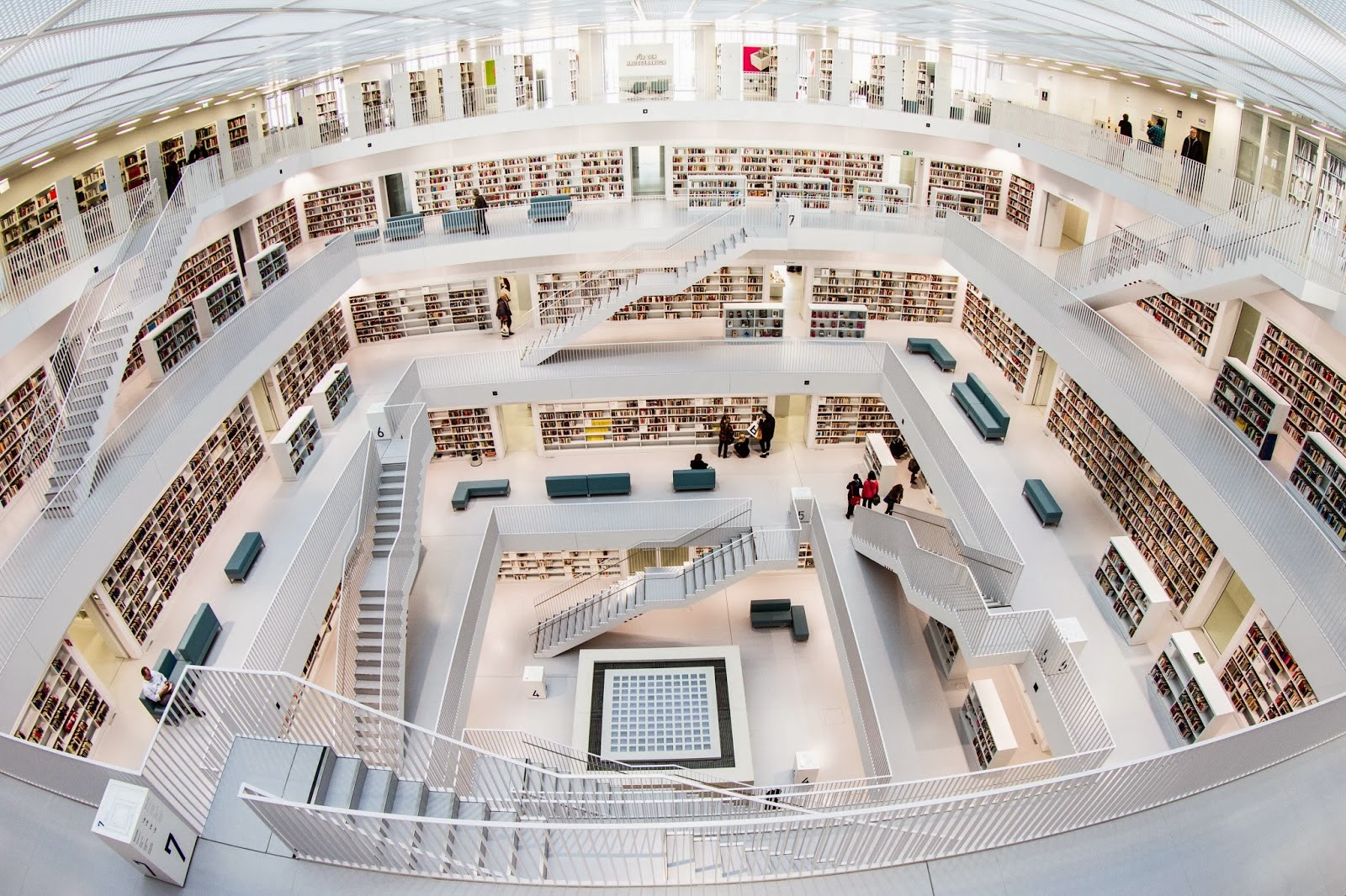  Stuttgart City Library, Stuttgart, Germany