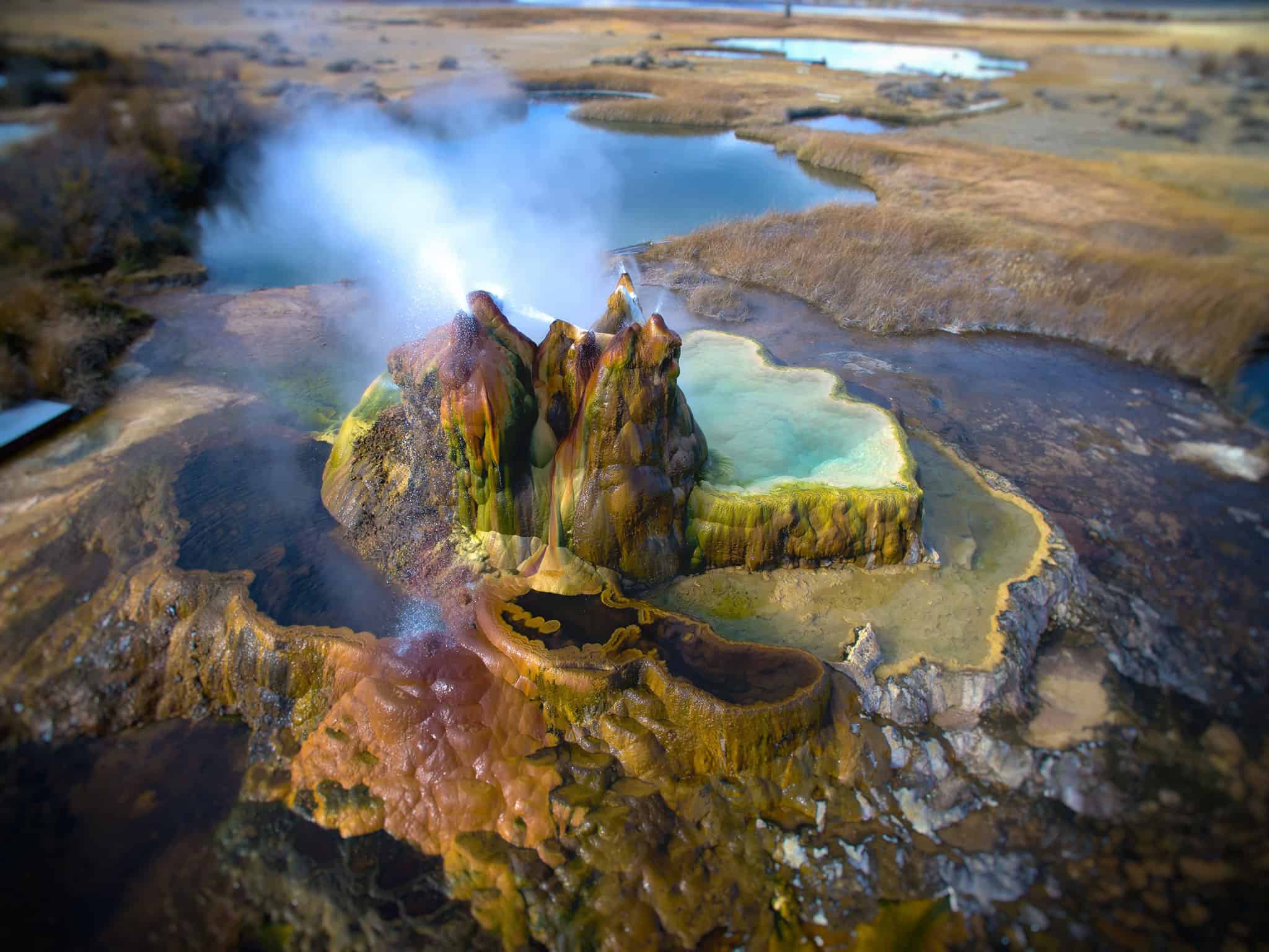  The Fly Geyser, Nevada