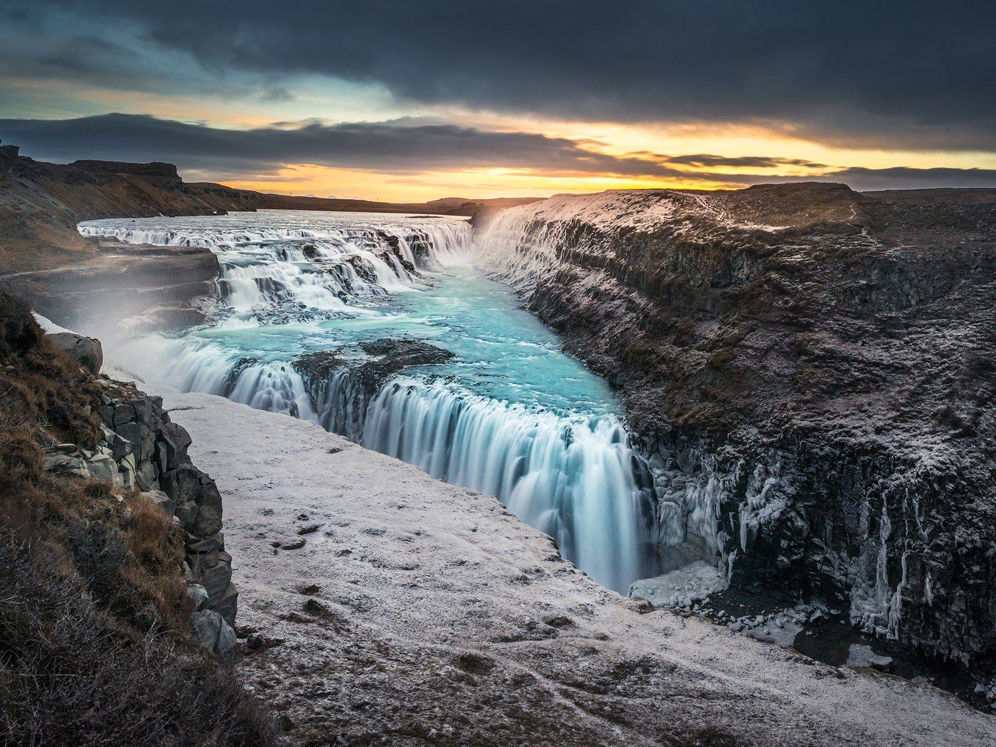Gullfoss Waterfall (Iceland)