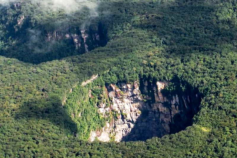 Sima Humboldt – Venezuela – 1.145 feet deep