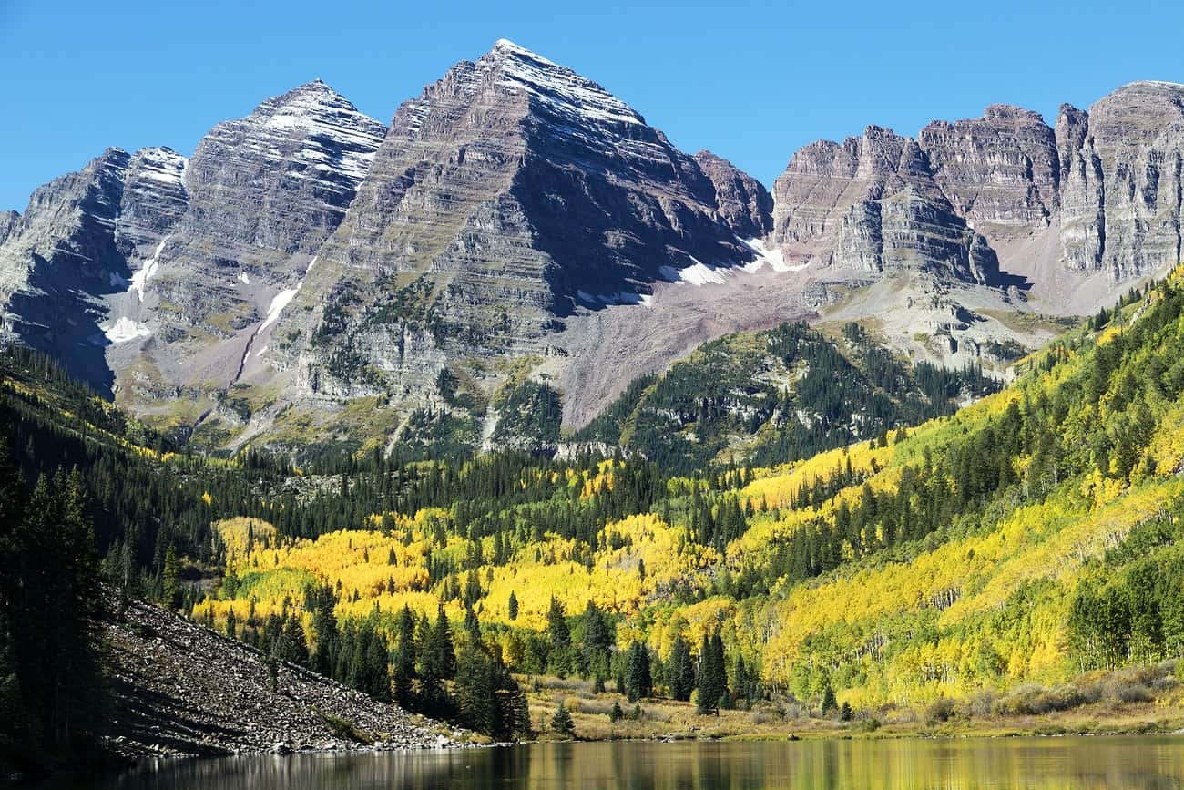 The Rockies span for 3,000 miles